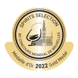 Médaille d'Or 2022 Spirits Selection By Concours Mondial de Bruxelles