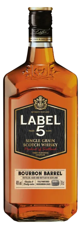 Bouteille de whisky Label 5 Bourbon Barrel